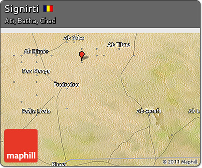 Satellite 3D Map of Signirti