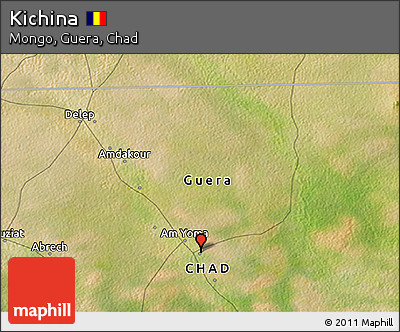 Satellite 3D Map of Kichina