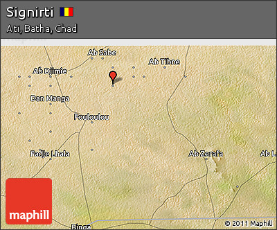 Satellite 3D Map of Signirti