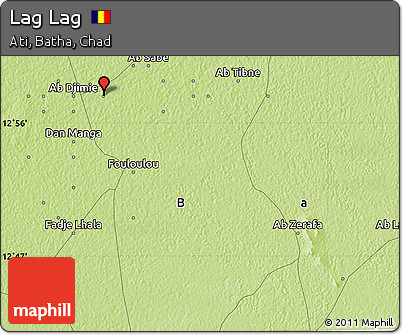 Physical Map of Lag Lag