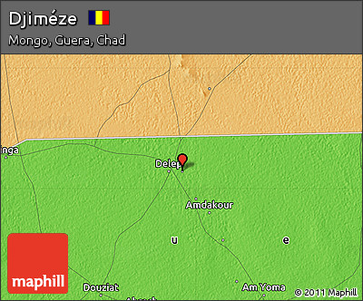 Political Map of Djiméze
