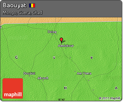 Political Map of Baouyat