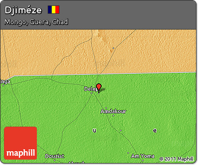 Political Map of Djiméze