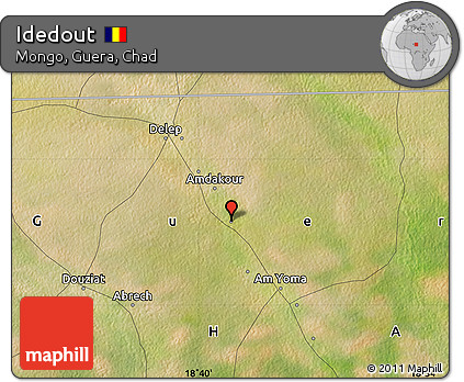 Satellite Map of Idedout