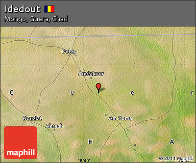 Satellite Map of Idedout