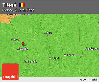 Political 3D Map of Tiléaé