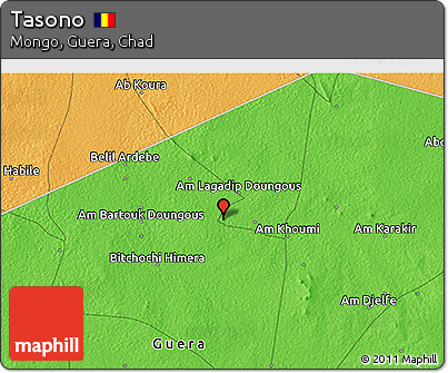 Political 3D Map of Tasono