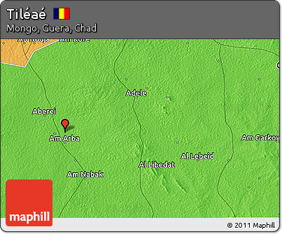 Political 3D Map of Tiléaé