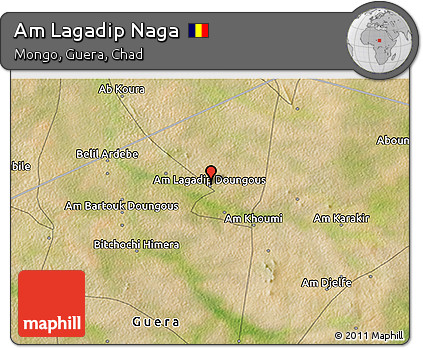 Satellite 3D Map of Am Lagadip Naga