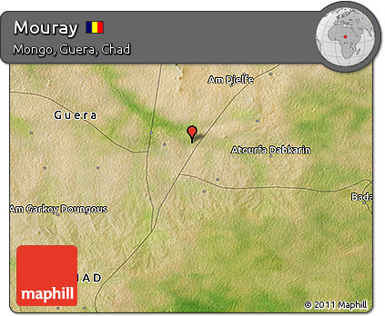 Satellite 3D Map of Mouray