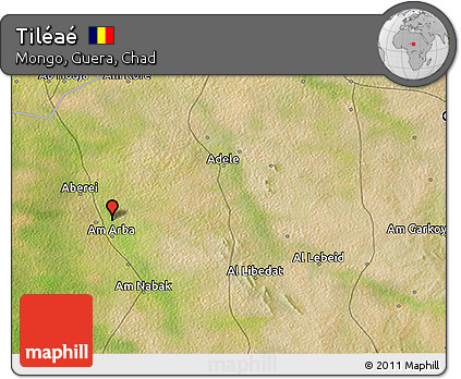Satellite 3D Map of Tiléaé