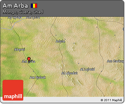 Satellite 3D Map of Am Arba