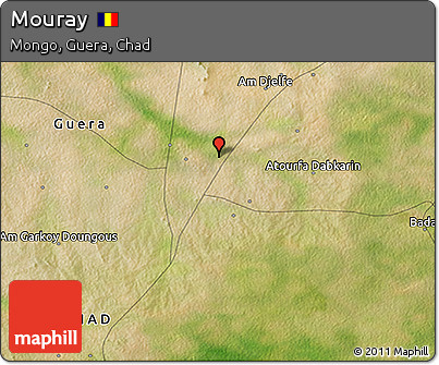 Satellite 3D Map of Mouray
