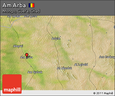 Satellite 3D Map of Am Arba