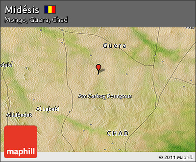 Satellite 3D Map of Midésis