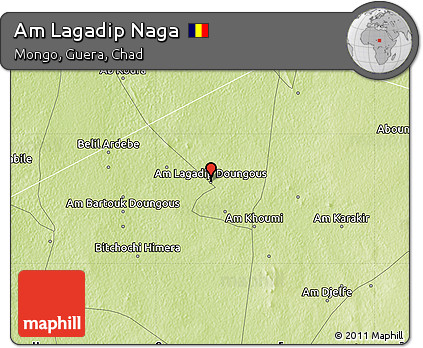 Physical Map of Am Lagadip Naga
