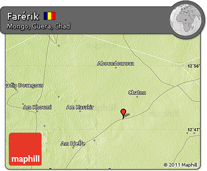 Physical Map of Farérik