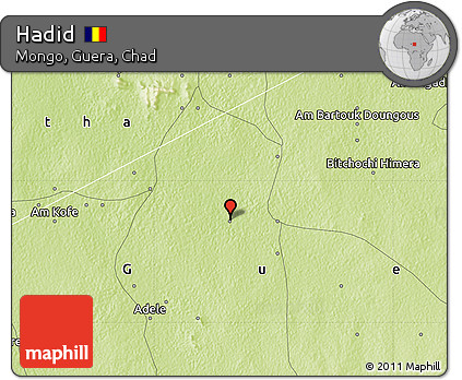 Physical Map of Hadid