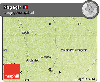 Physical Map of Nagagir
