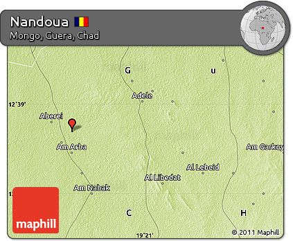 Physical Map of Nandoua
