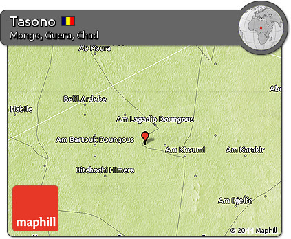 Physical Map of Tasono