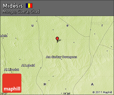 Physical Map of Midésis