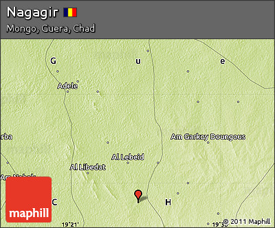 Physical Map of Nagagir