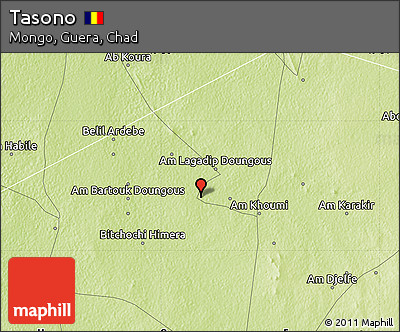 Physical Map of Tasono