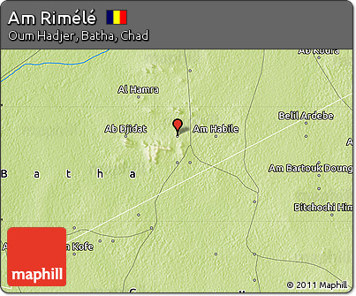 Physical Map of Am Rimélé
