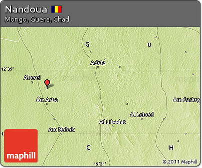 Physical Map of Nandoua