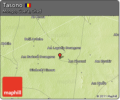 Physical Map of Tasono