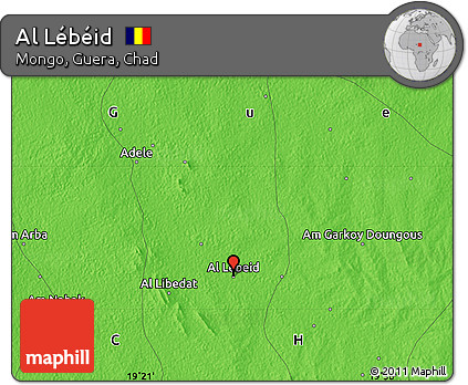 Political Map of Al Lébéid