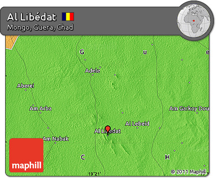 Political Map of Al Libédat