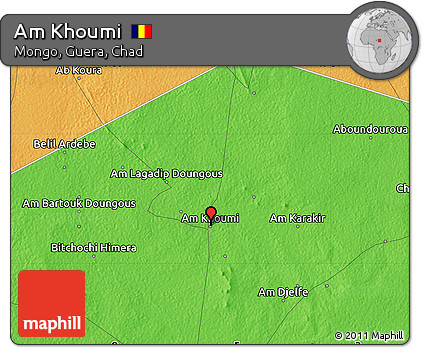 Political Map of Am Khoumi