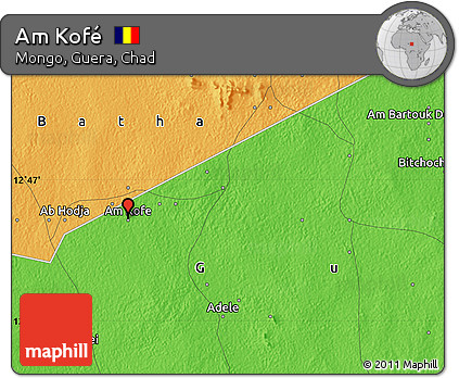 Political Map of Am Kofé