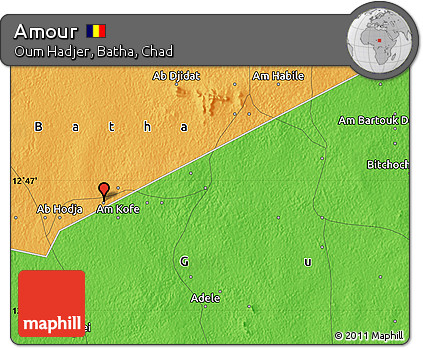 Political Map of Amour