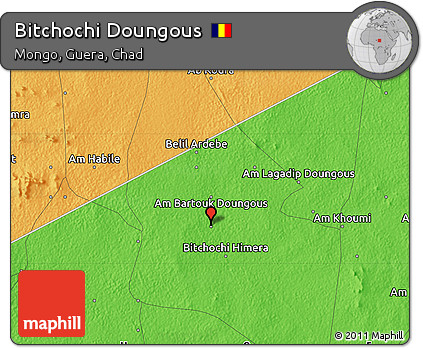 Political Map of Bitchochi Doungous