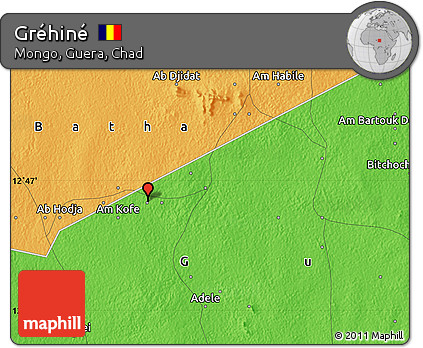 Political Map of Gréhiné