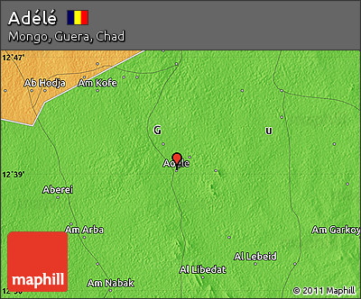 Political Map of Adélé