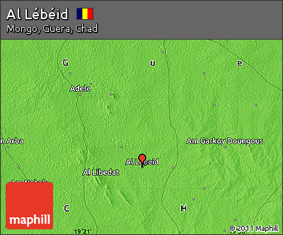 Political Map of Al Lébéid