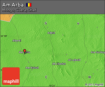 Political Map of Am Arba
