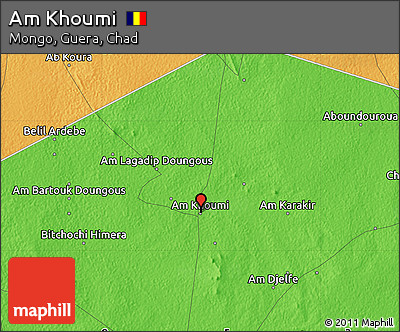 Political Map of Am Khoumi
