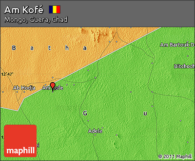 Political Map of Am Kofé