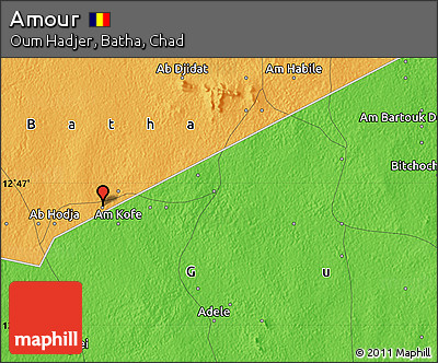 Political Map of Amour