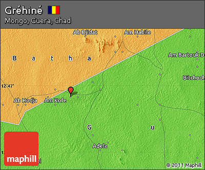 Political Map of Gréhiné