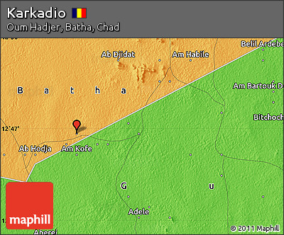 Political Map of Karkadio
