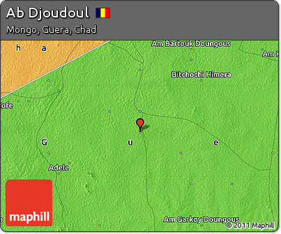 Political Map of Ab Djoudoul
