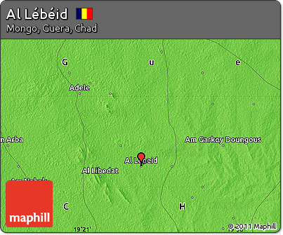 Political Map of Al Lébéid