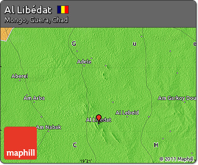 Political Map of Al Libédat