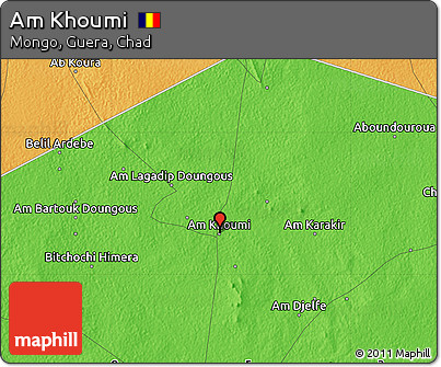 Political Map of Am Khoumi